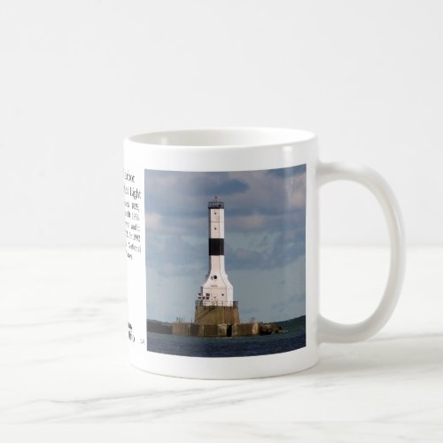 Conneaut Harbor West Breakwater Light mug