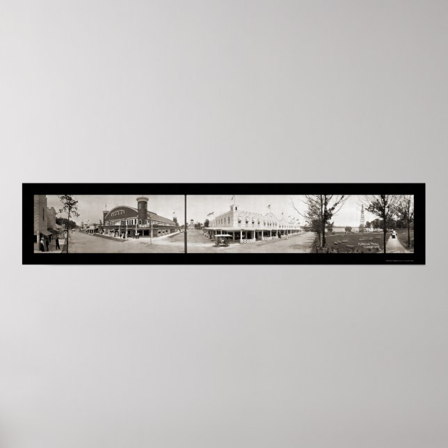 Conneaut Lake Park PA Photo 1909 Poster (Front)