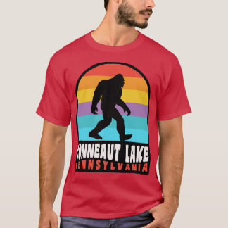 Conneaut Lake Pennsylvania Retro Sunset T-Shirt