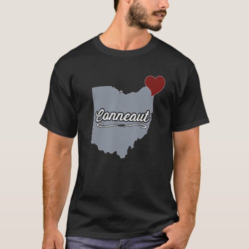 Conneaut  Ohio OH City State USA  Cute Souvenir T_Shirt