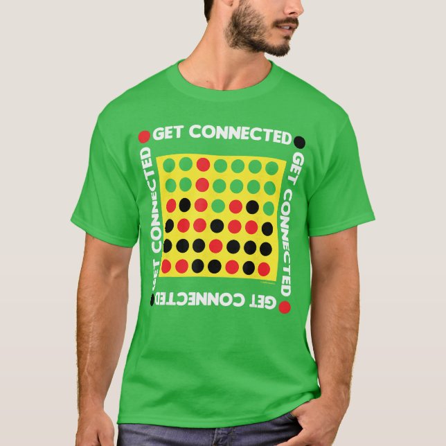 Connect Four Game Bo Up boy T-Shirt (Front)