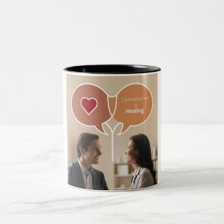 Connect & Heal: Inspirational Mug