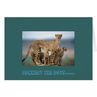 CONNECT THE DOTS..... - Customized Cards