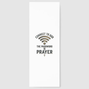 Connect to God Prayer Christian Vector Design_1 Bookmarks
