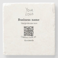 Connect with us business logo QR social media name