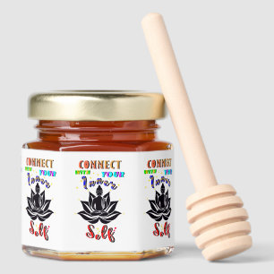 Connect With Your Inner Self Honey Jar Favors
