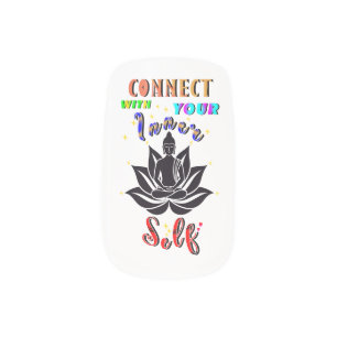 Connect With Your Inner Self Minx Nail Art