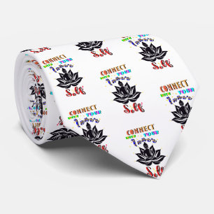 Connect With Your Inner Self Neck Tie