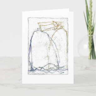 Connected by Stillness by Mike Heseltine Card