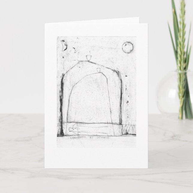 Connected by stillness. card (Front)