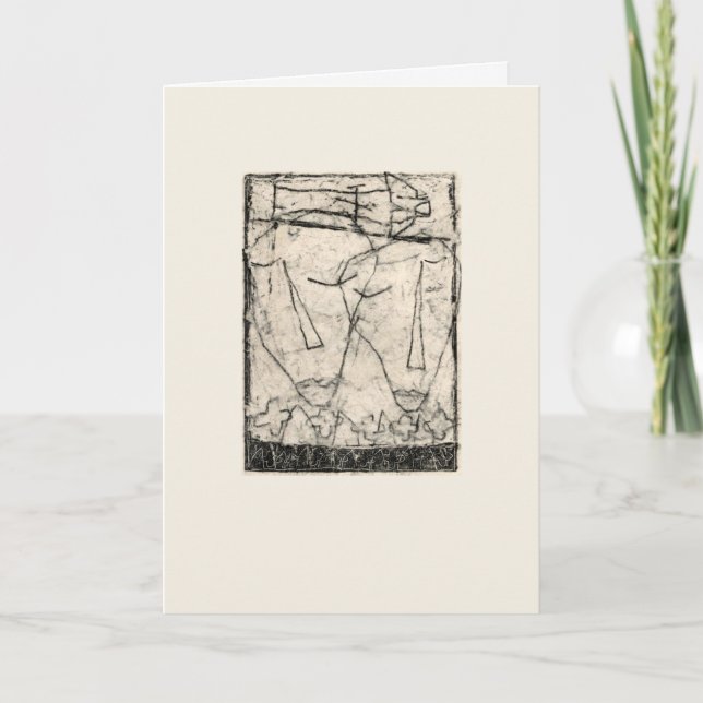 Connected by stillness card (Front)