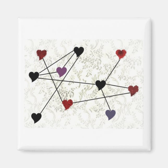Connected Hearts Magnet (Front)