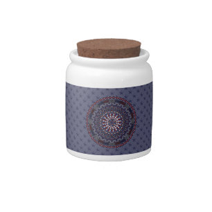 Connected Independence Day Candy Jar