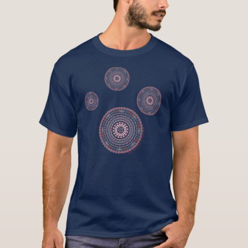 Connected Independence Day Mens Dark Shirt