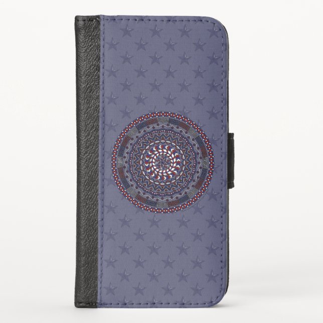 Connected Independence Day Smartphone Wallet Case (Front)