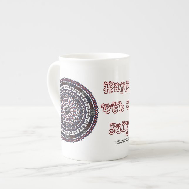Connected Independence Day Specialty Mug (Front Left)
