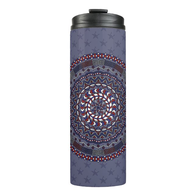 Connected Independence Day Thermal Tumbler (Front)