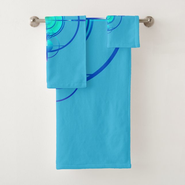 Connected Minds (Day Version) Bath Towel Set (Insitu)