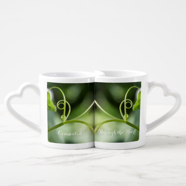 Connected Through the Heart Coffee Mug Set (Front Nesting)