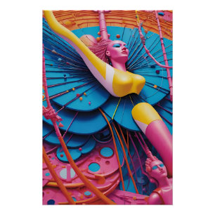 Connected to the Dream - Ken Gage Art Poster