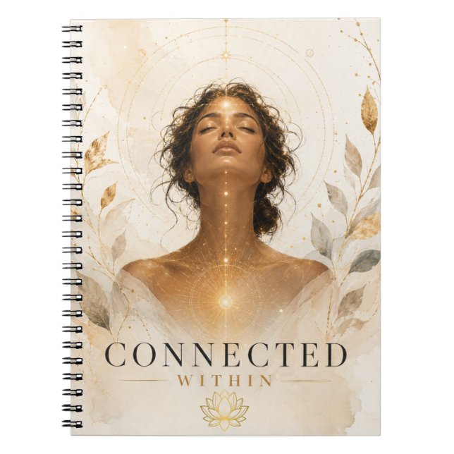 Connected Within | Mindfulness Notebook |  (Front)