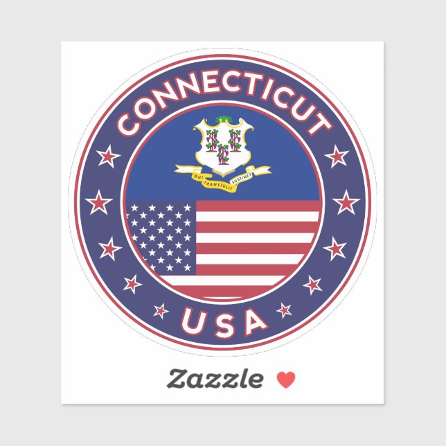 Connecticu Sticker (Sheet)