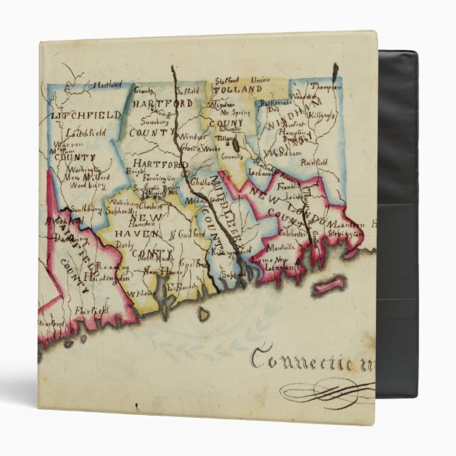 Connecticut 11 3 ring binder (Front/Inside)