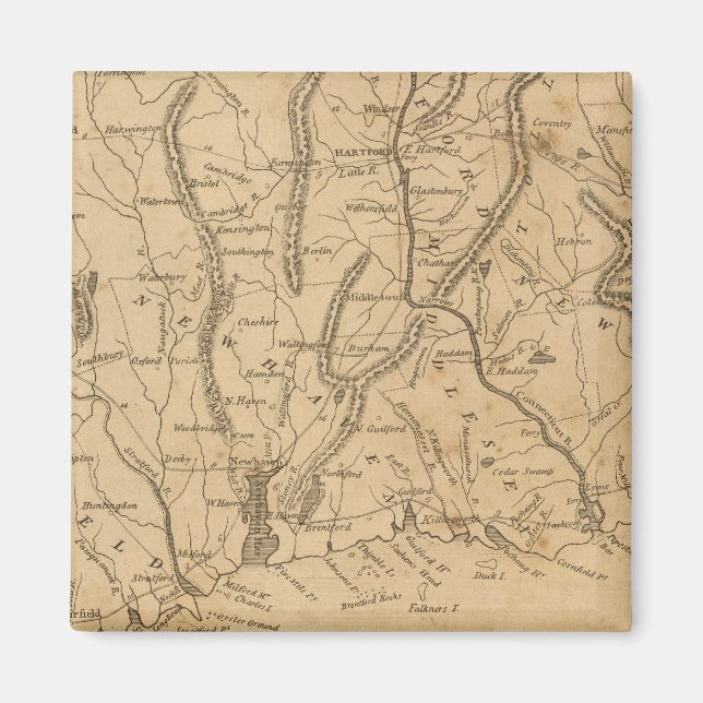 Connecticut 12 magnet (Front)