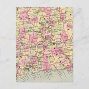 Connecticut 12 postcard