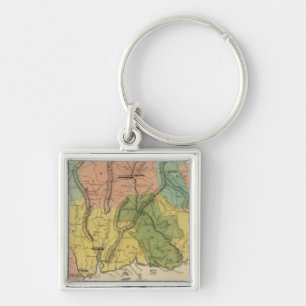 Connecticut 2 keychain