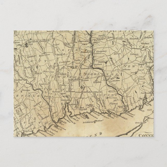 Connecticut 2 postcard (Front)