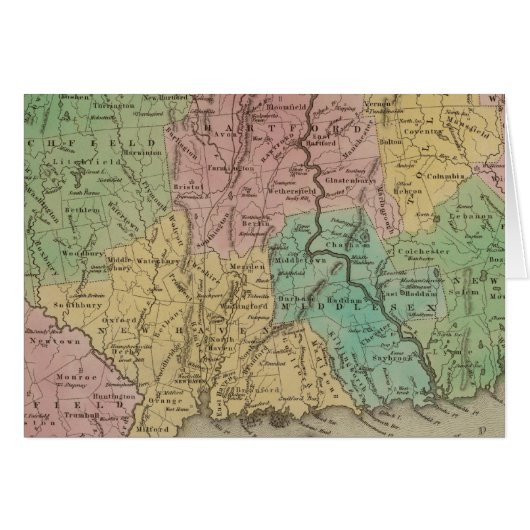 Connecticut 3 cards (Front Horizontal)