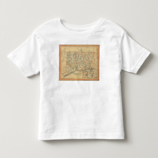Connecticut 6 toddler t-shirt (Front)