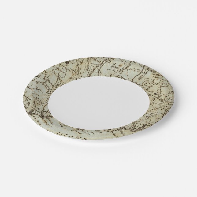 Connecticut 7 paper plates (Angled)