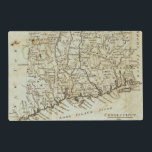 Connecticut 7 placemat<br><div class="desc">Connecticut. By Carey, Mathew (179). Published by ''Philadelphia: Lang and Ustick''.</div>