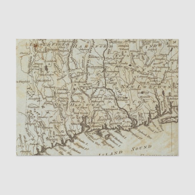 Connecticut 7 tissue paper (Front)