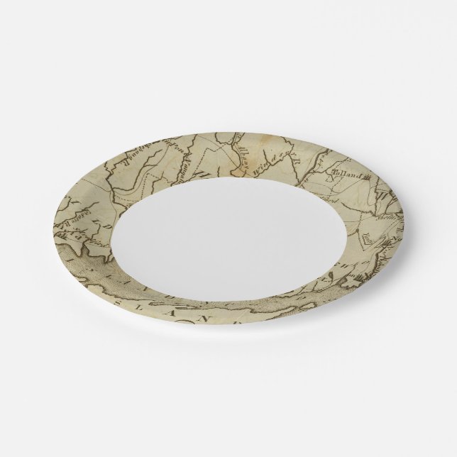 Connecticut 8 paper plates (Angled)