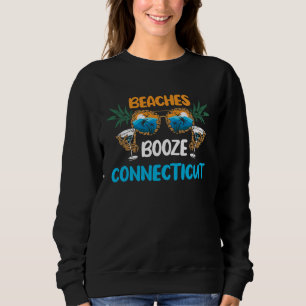 Connecticut Beaches Vacation Party Matching Sweatshirt
