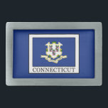 Connecticut Belt Buckle<br><div class="desc">Connecticut</div>