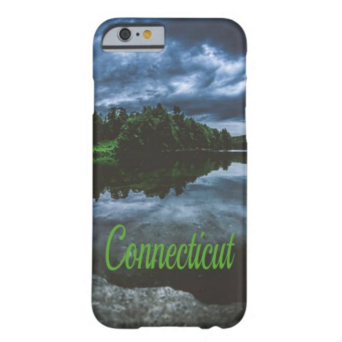 Connecticut Beutiful Lake Trees Barely There iPhone 6 Case