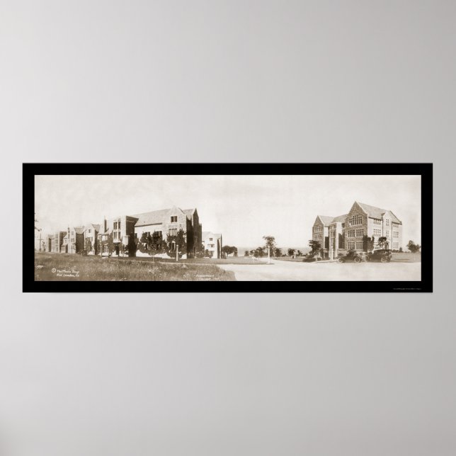 Connecticut College Photo 1920 Poster (Front)