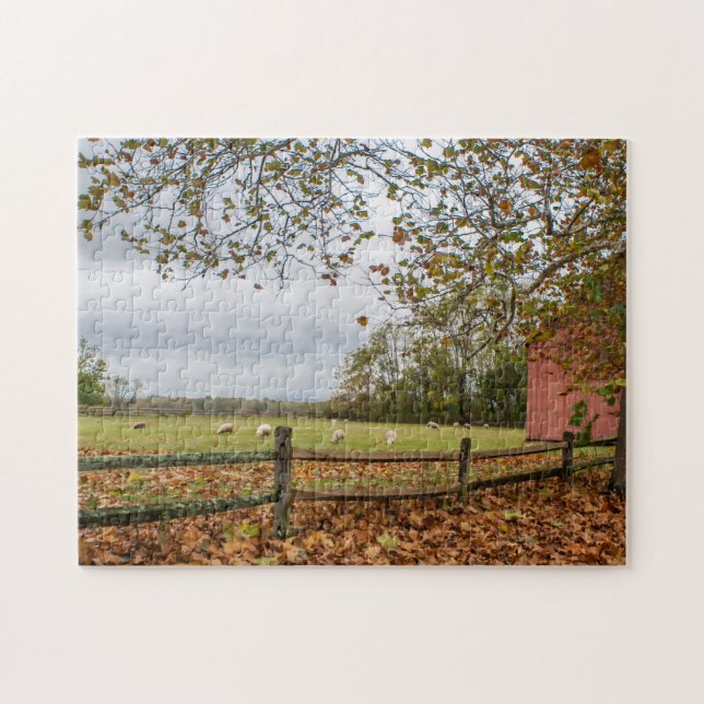 Connecticut Country Farm Puzzle (Horizontal)