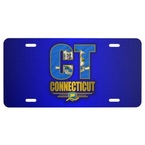 Connecticut CT License Plate