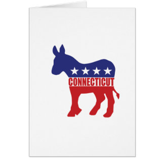 Connecticut Democrat Donkey Cards