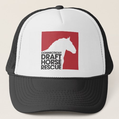 Connecticut Draft Horse Rescue logo Trucker Hat