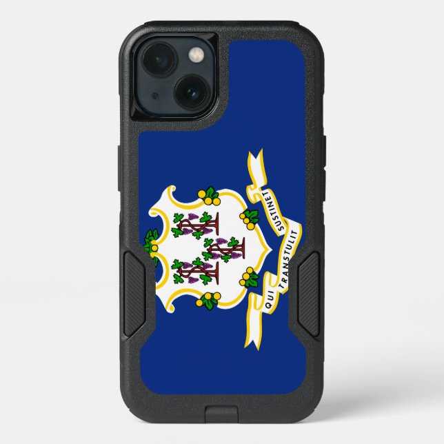 Connecticut Flag Otterbox Samsung Galaxy S8 Case (Back)