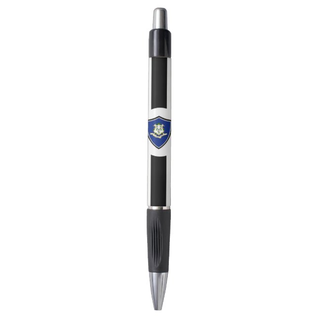 Connecticut flag pen (Front Vertical)
