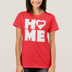 Connecticut Home Heart State Tees T-Shirt