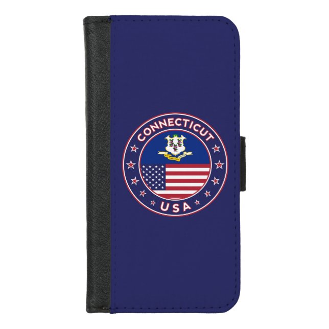 Connecticut iPhone Wallet Case (Front)