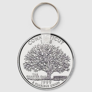 Connecticut Keychain